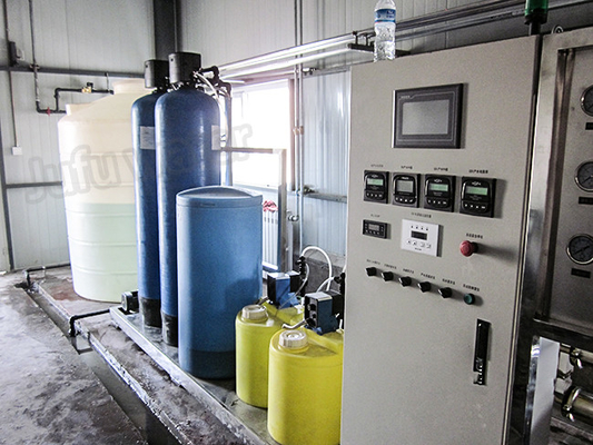 1000L/H Double Stage Reverse Osmosis System Pure Water Purifying Machine
