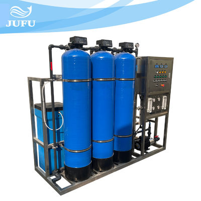 1000LPH FRP  Reverse Osmosis Water Purification Plant Double Stage