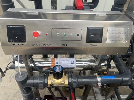 Water Treatment Plant Ultra Filtration Reverse Osmosis System 6t/h